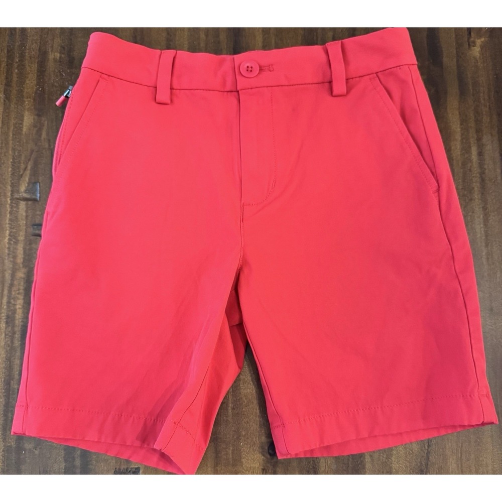 Vineyard Vines Boys' Performance Shorts Size 10 Red